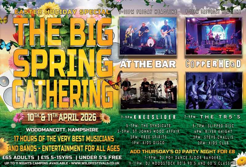 Hampshire 2026 Easter Family Music Festival Header