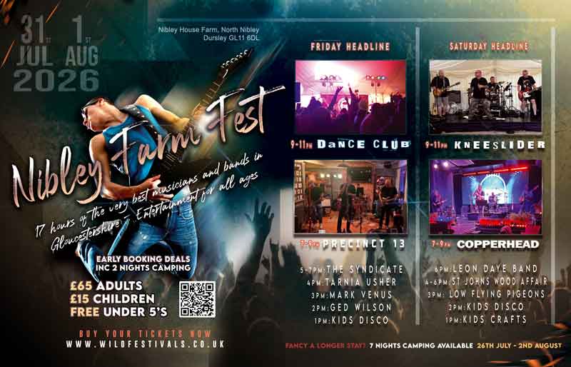 Nibley Farm Fest Gloucestershire Family Music Festival