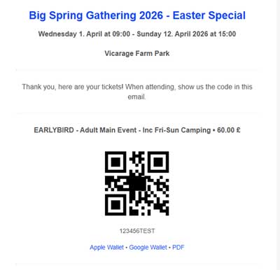 WF music festival ticket image