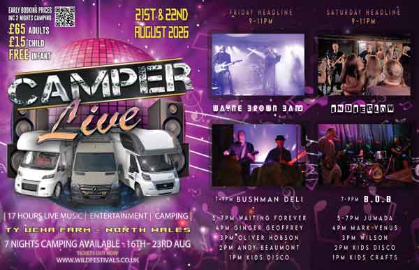 North Wales Autofest Family Music Festival, Car, Motorbike and Motorhome Show