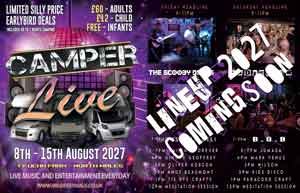Camper Live North Wales Family Music Festival 2027